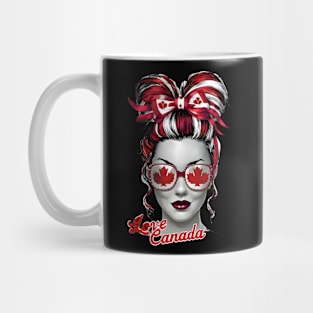 canadian woman Mug